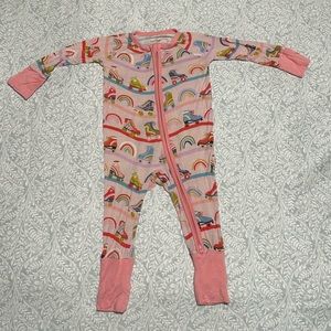 ✨Roller Skate Print Little Sleepies 3-6 month✨